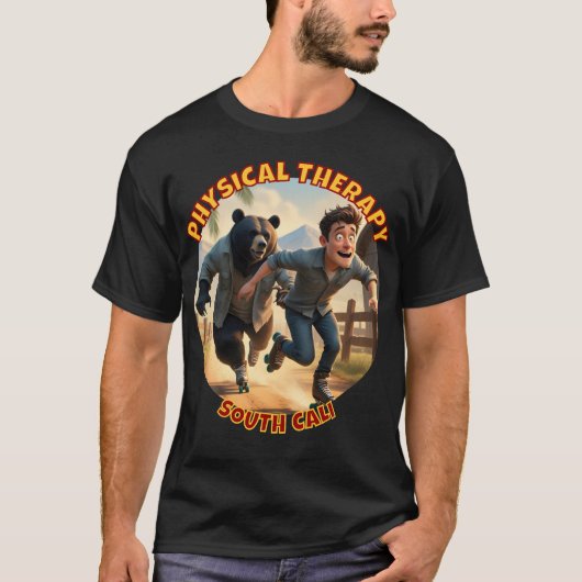 カリフォルニア州の理学療法 Tシャツ (正面)