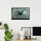 カリフォルニア州の衛星ポスター、レイクアーワインド ポスター (ホームオフィス)