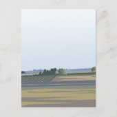 カリフォルニア州の農地はがき ポストカード (正面)