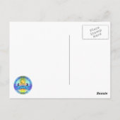 カリフォルニア州のSeagull Shoresはがき ポストカード (裏面)