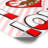 カリフォルニア州アイワン ポスター (角)
