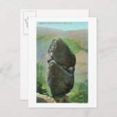 カリフォルニア州アガッシスのコラムヨセミテナットパークの景色 ポストカード (正面/裏面)