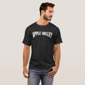 カリフォルニア州アップルバレー Tシャツ (正面フル)