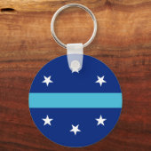 カリフォルニア州アナハイム国旗 キーホルダー (正面)