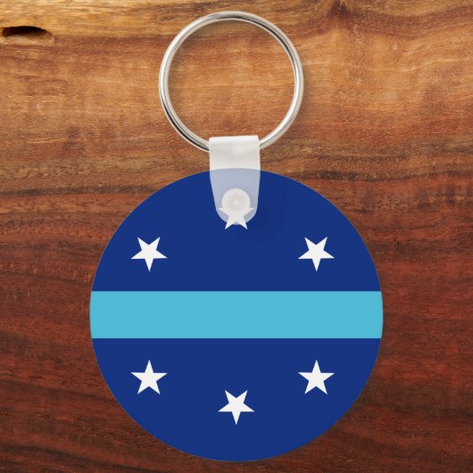 カリフォルニア州アナハイム国旗 キーホルダー (正面)