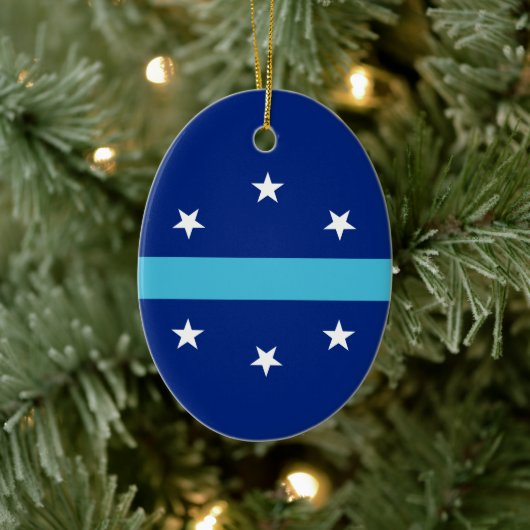 カリフォルニア州アナハイム国旗 セラミックオーナメント (ツリー)