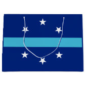 カリフォルニア州アナハイム国旗 ラージペーパーバッグ (正面)