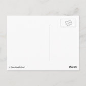 カリフォルニア州アナハイム市W.センター1940年代ヴィンテージ ポストカード (裏面)