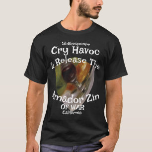 カリフォルニア州アマドールジンウォー解放 混乱 Tシャツ