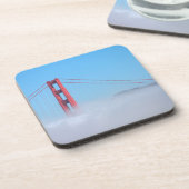 カリフォルニア州アメリカゴールデンゲートブリッジインモーニング コースター (左側)