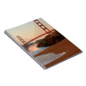 カリフォルニア州アメリカゴールデンゲートブリッジビュー ノートブック (右側)