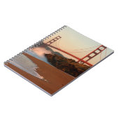 カリフォルニア州アメリカゴールデンゲートブリッジビュー ノートブック (左側)