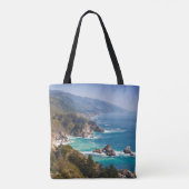 カリフォルニア州アメリカビッグ·スール·カリフォルニア·コースト トートバッグ (裏面)