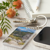 カリフォルニア州アメリカヨセミテバレービスタ2 キーホルダー (正面右)