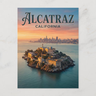 カリフォルニア州アルカトラズ島 ポストカード