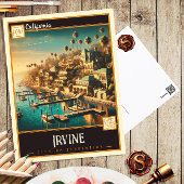 カリフォルニア州アーバイン |ヴィンテージはがき ポストカード