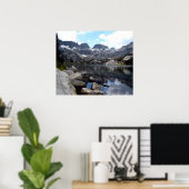 カリフォルニア州インヨー国有林湖エディザ ポスター (ホームオフィス)