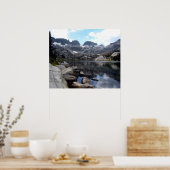 カリフォルニア州インヨー国有林湖エディザ ポスター (キッチン)