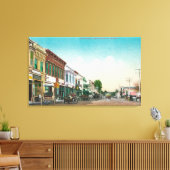 カリフォルニア州イーストストリートヘルズバーグのビュー キャンバスプリント (インサイチュ (リビング))