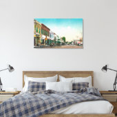 カリフォルニア州イーストストリートヘルズバーグのビュー キャンバスプリント (インサイチュ (寝室))