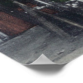 カリフォルニア州ウェストエルムストリートロディのビュー ポスター (角)