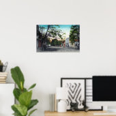 カリフォルニア州ウェストエルムストリートロディのビュー ポスター (ホームオフィス)