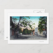 カリフォルニア州ウェストエルムストリートロディのビュー ポストカード (正面/裏面)