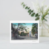 カリフォルニア州ウェストエルムストリートロディのビュー ポストカード (スタンド正面)