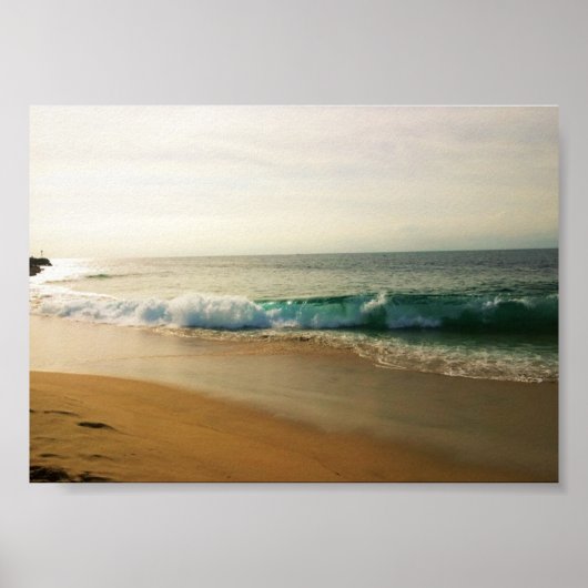 カリフォルニア州ウェッジの朝 ポスター (正面)