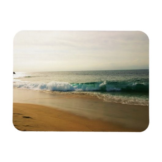 カリフォルニア州ウェッジの朝 マグネット (横)