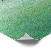 カリフォルニア州ウォーターフロントサンディエゴの景色 ポスター (角)