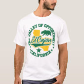 カリフォルニア州エルカジョン Tシャツ (正面)