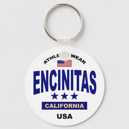 カリフォルニア州エンシニタス キーホルダー (正面)