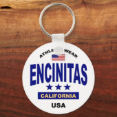 カリフォルニア州エンシニタス キーホルダー (正面)