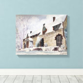 カリフォルニア州エンパイアミンコテージグラスバレー キャンバスプリント (インサイチュ (ウッドフロア))