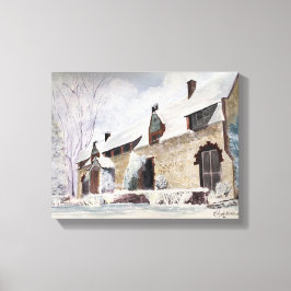 カリフォルニア州エンパイアミンコテージグラスバレー キャンバスプリント