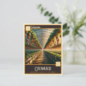 カリフォルニア州オクナード |ヴィンテージはがき ポストカード (スタンド正面)