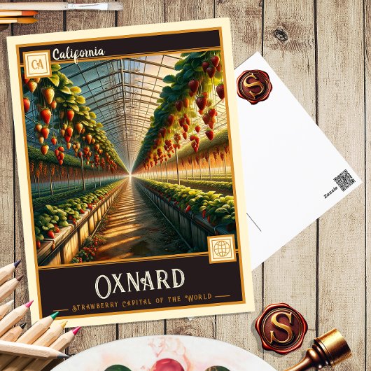 カリフォルニア州オクナード |ヴィンテージはがき ポストカード