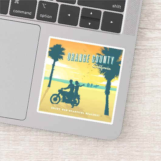 カリフォルニア州オレンジカウンティビーチ シール (詳細)