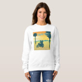 カリフォルニア州オレンジカウンティビーチ スウェットシャツ (正面フル)