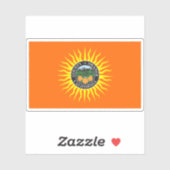 カリフォルニア州オレンジ州旗 シール (シート)