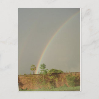 カリフォルニア州オレンジ郡ダブルレインボー ポストカード