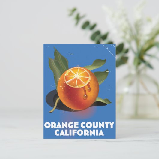 カリフォルニア州オレンジ郡 ポストカード (スタンド正面)