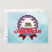 カリフォルニア州オーバーン ポストカード (正面/裏面)