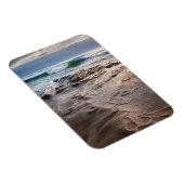 カリフォルニア州カリフォルニア州ビーチで波打ち マグネット (右側)