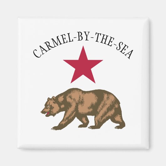 カリフォルニア州カーメル・バイ・ザ・シー マグネット (正面)