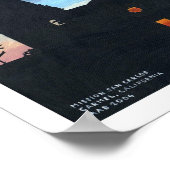 カリフォルニア州カーメル、ミッション・サン・カルロス ポスター (角)