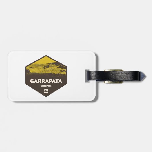 カリフォルニア州ガラパタ州立公園 ラゲッジタグ (裏面横)