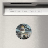 カリフォルニア州キャピトルムーンライトマグネット マグネット (インサイチュ (食洗機))