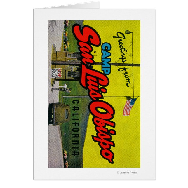 カリフォルニア州キャンプサンルイス・オビスポ (正面)